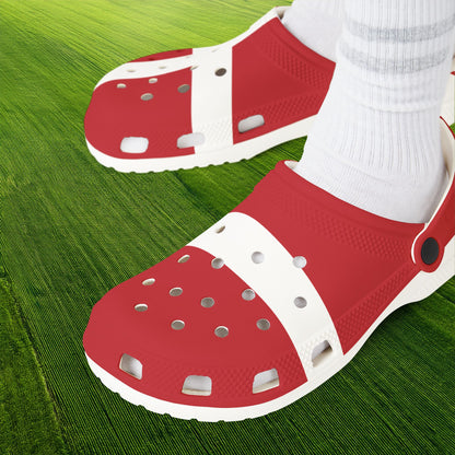 Danish Flag Foam Clogs