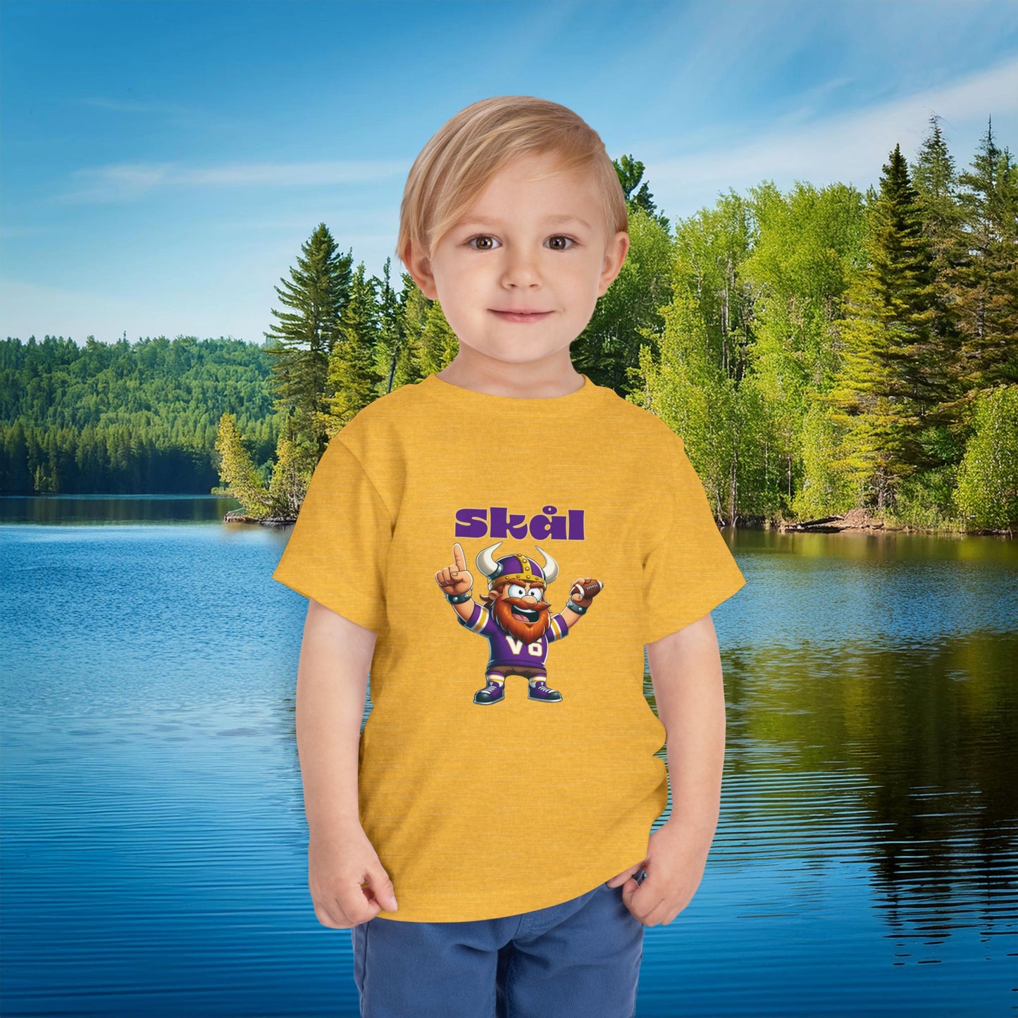 Minnesota Football Skol Toddler Tee