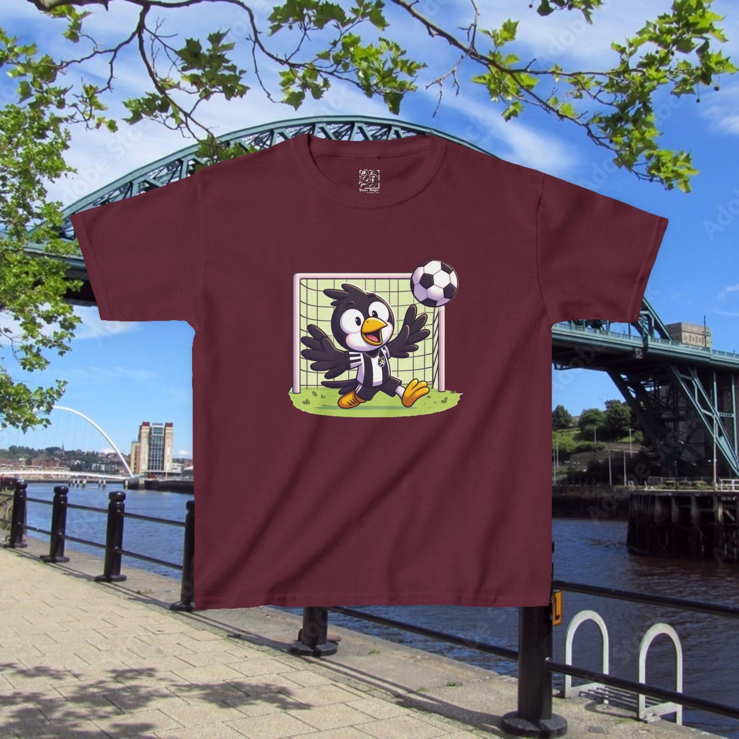 Newcastle United Mini Mag Keeper Kids Tee