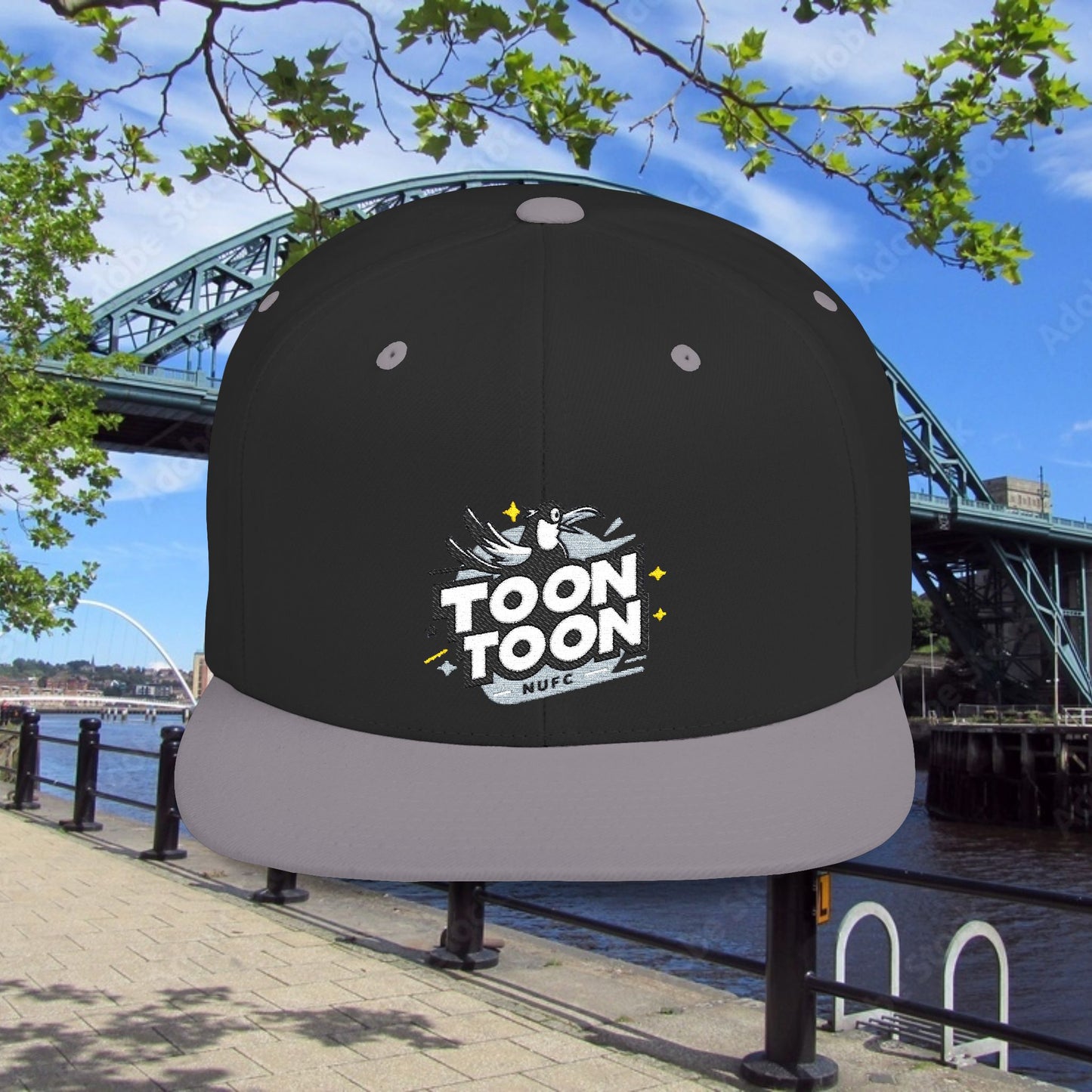 Newcastle United Toon Toon Flat Bill Snapback
