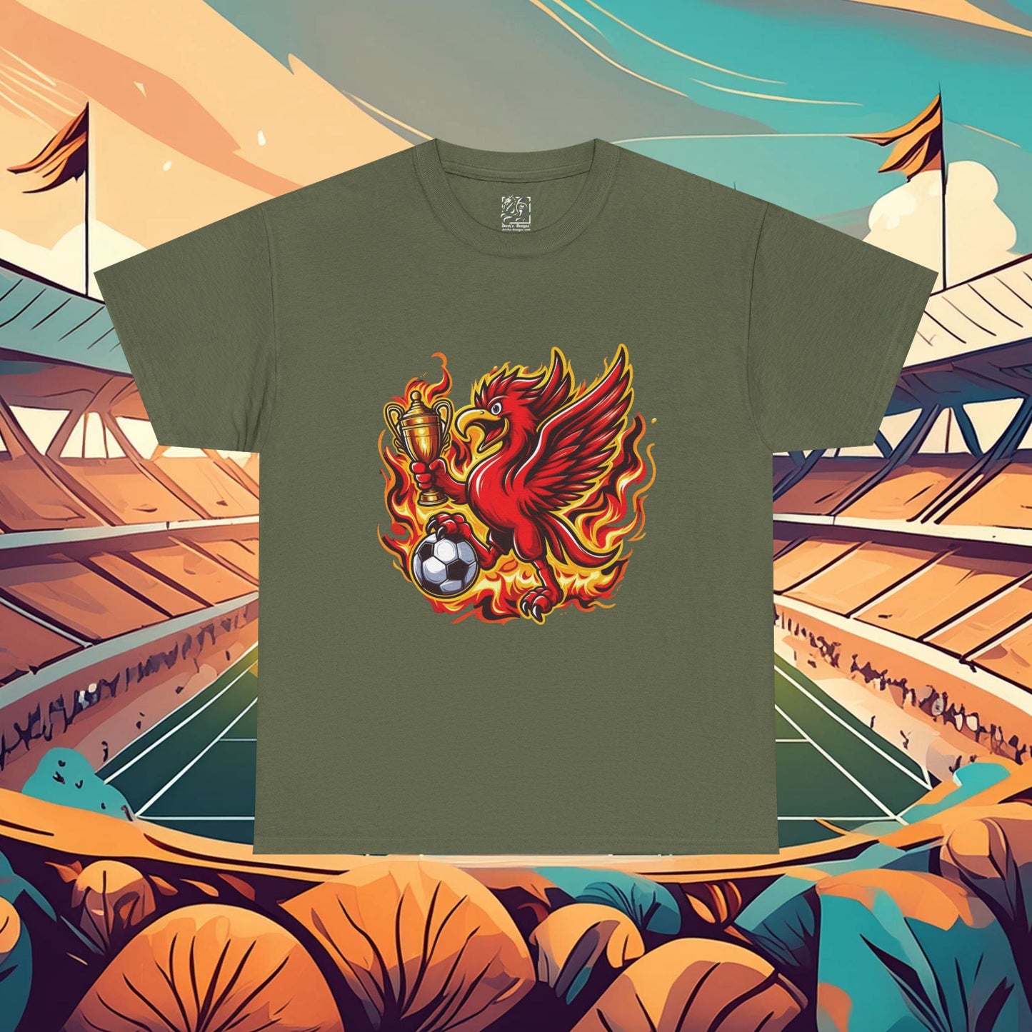 Liverpool Flames Tee
