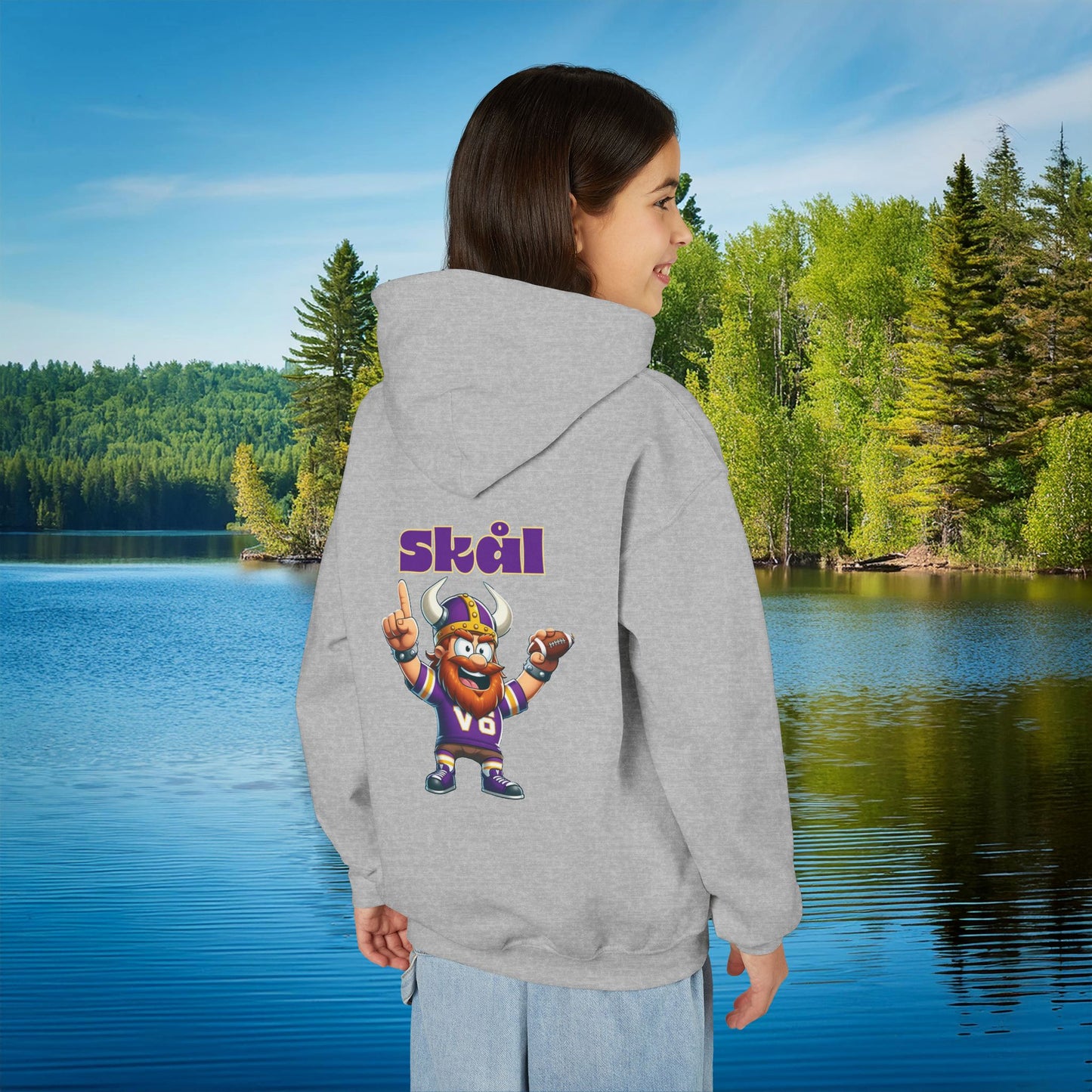 Minnesota Football Skol Youth Hoodie