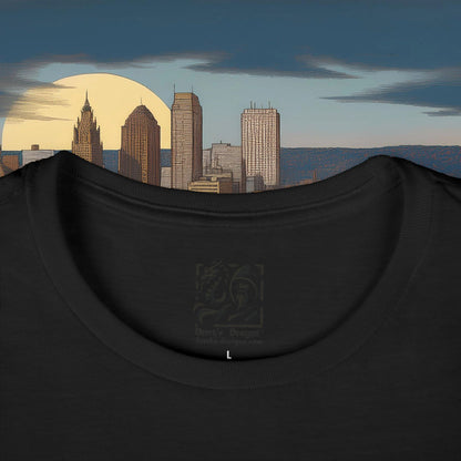 Mini Pittsburgh Football Player Women's Softstyle Tee