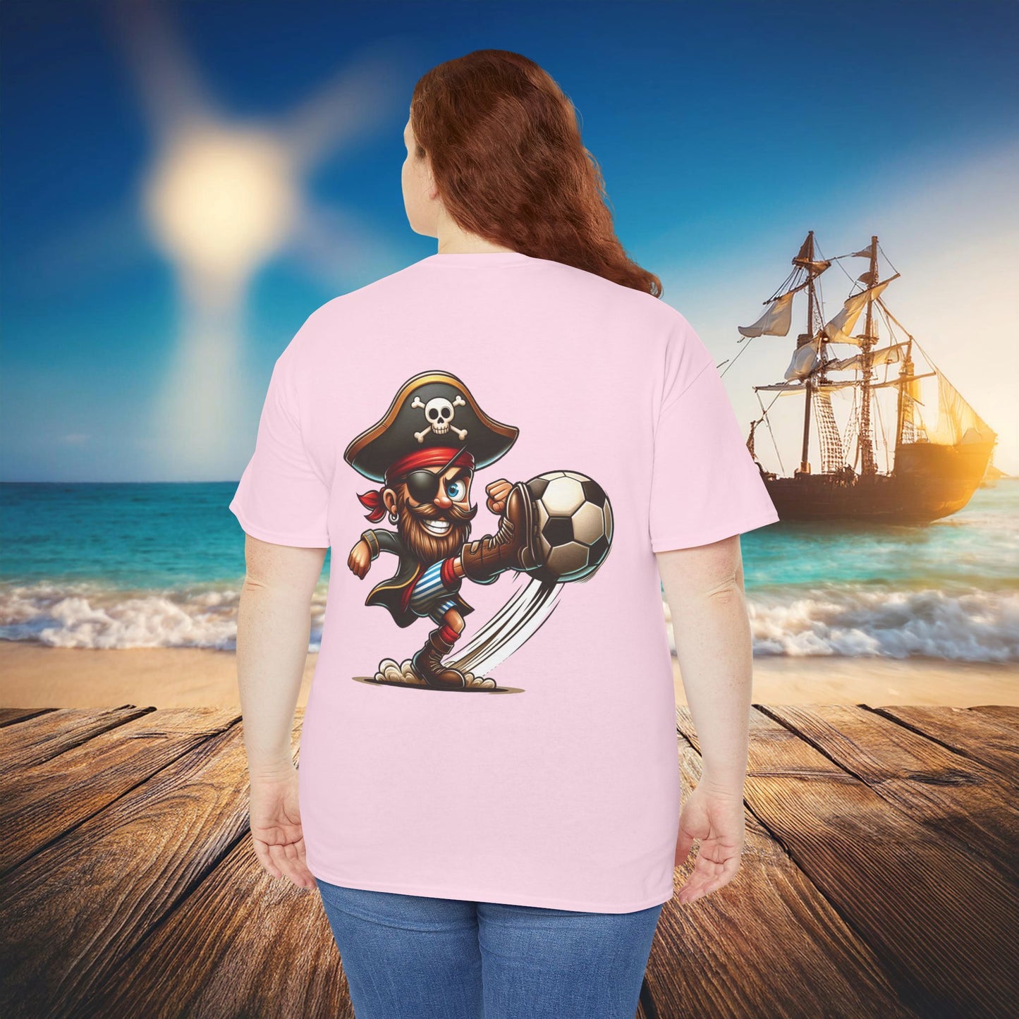 St Pauli Pirate Soccer Tee