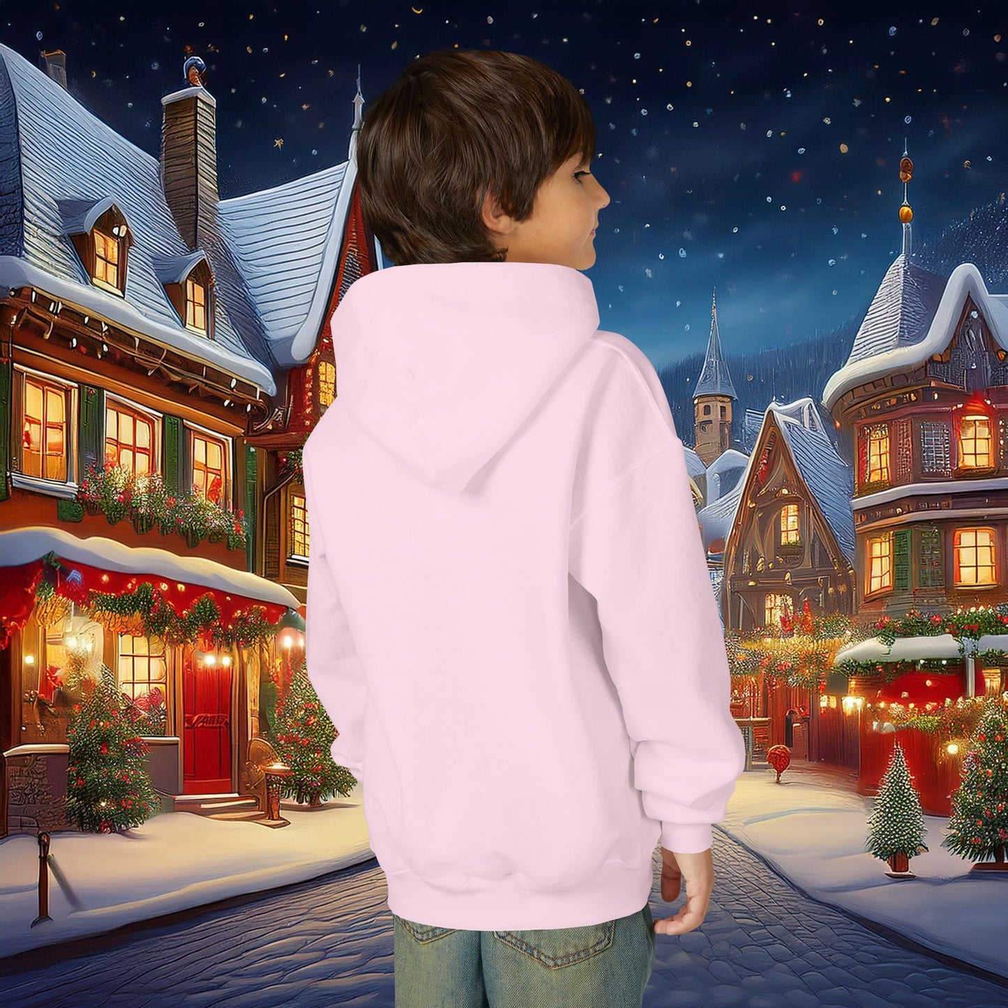 Newcastle United Santa is a Geordie Youth Hoodie