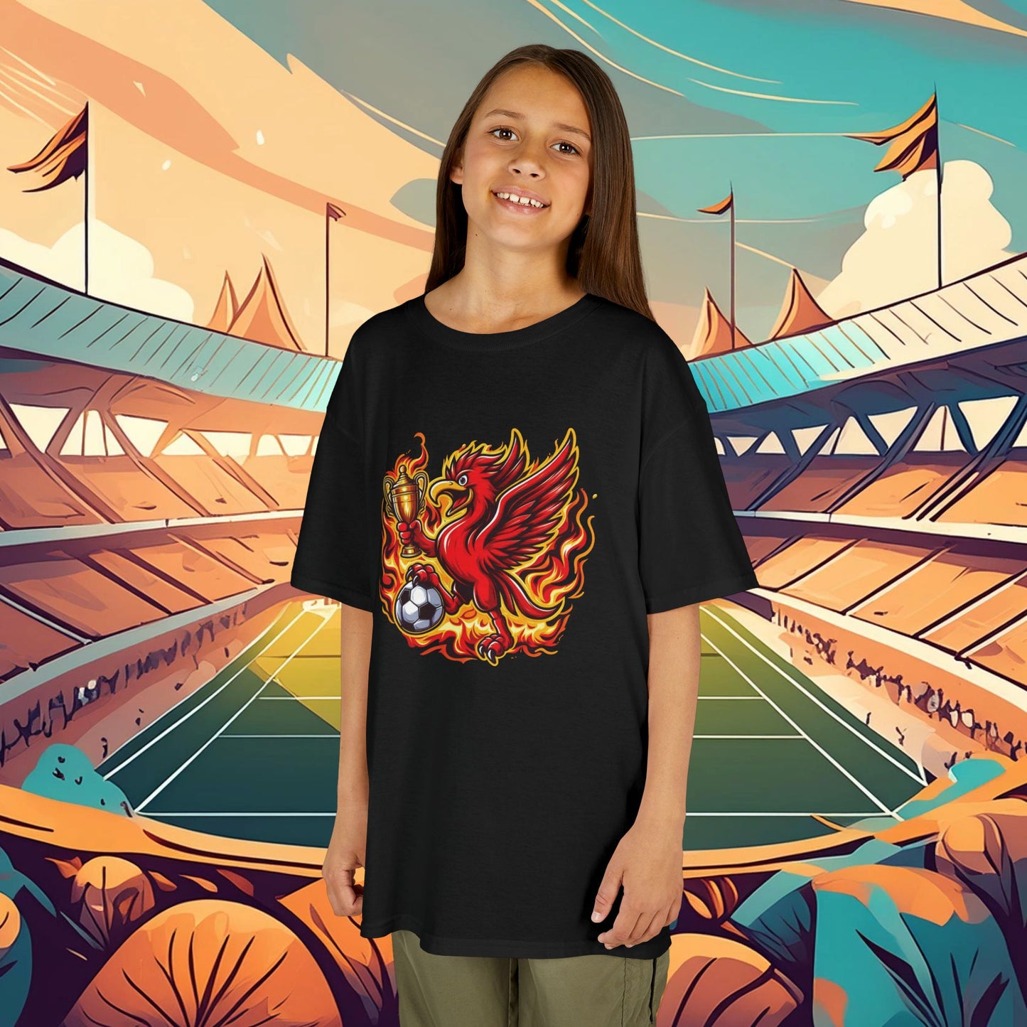 Liverpool Flames Kids Tee