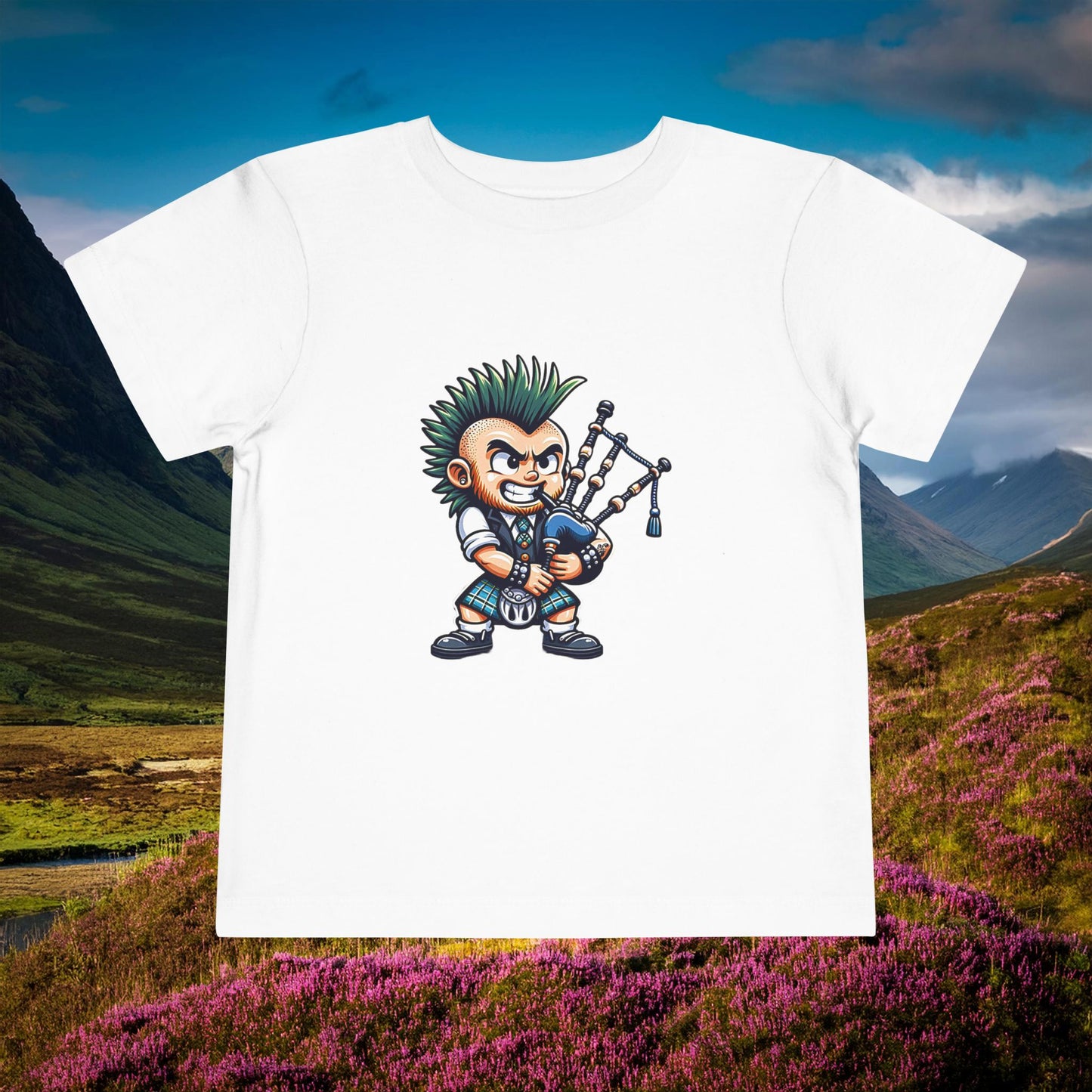 Scottish Punk Rock Toddler Tee