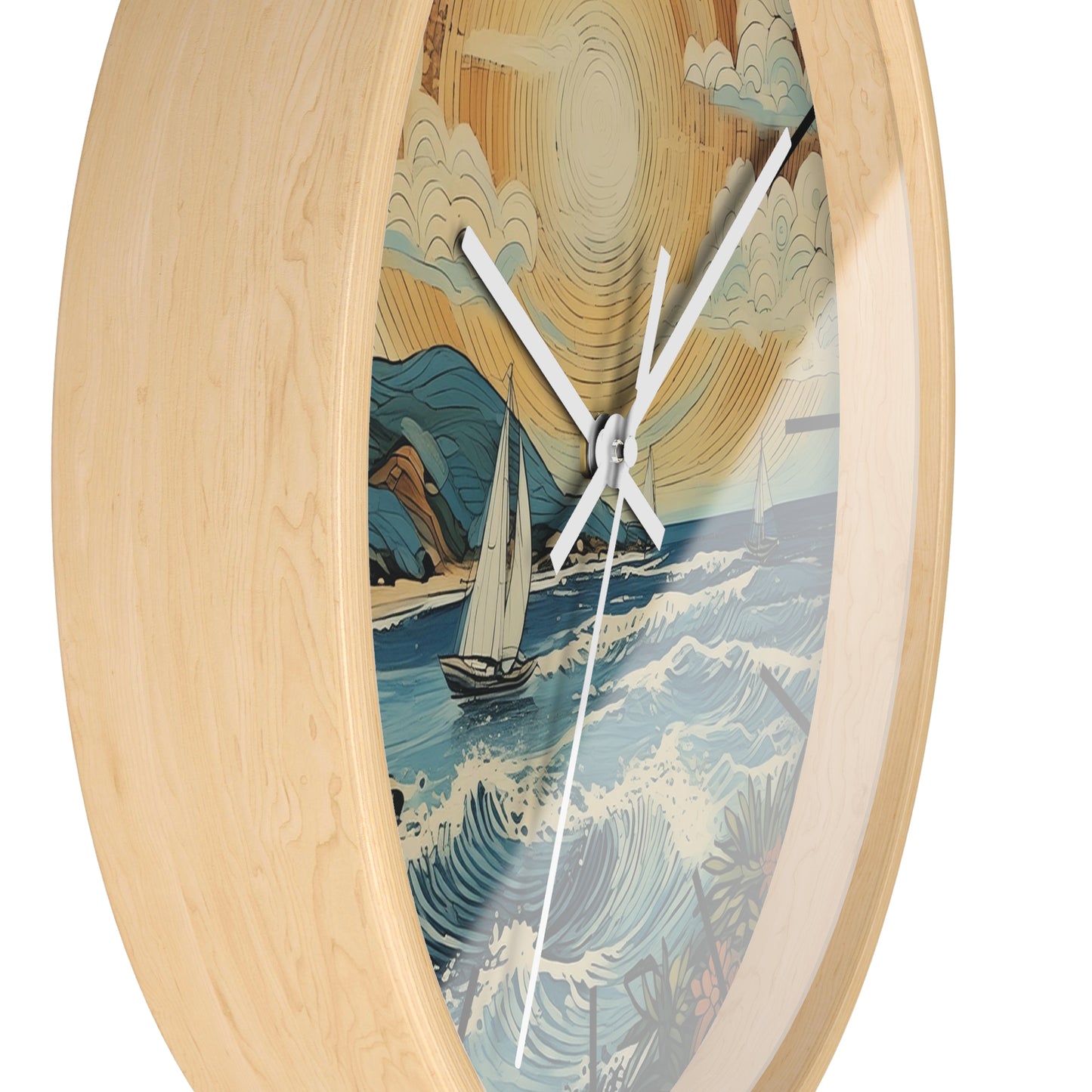 Sailing Weather Wall Clock