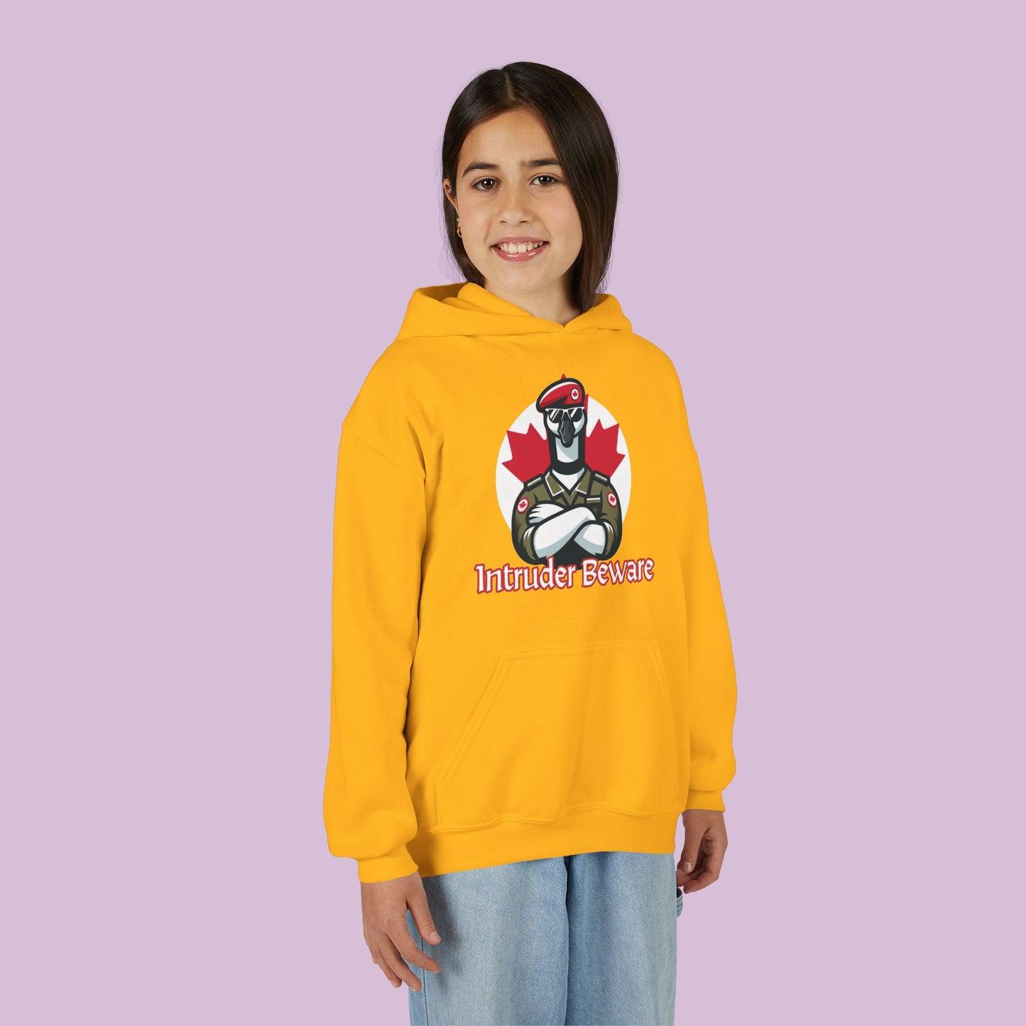 Canadian Goose "Intruder Beware" Youth Hoodie