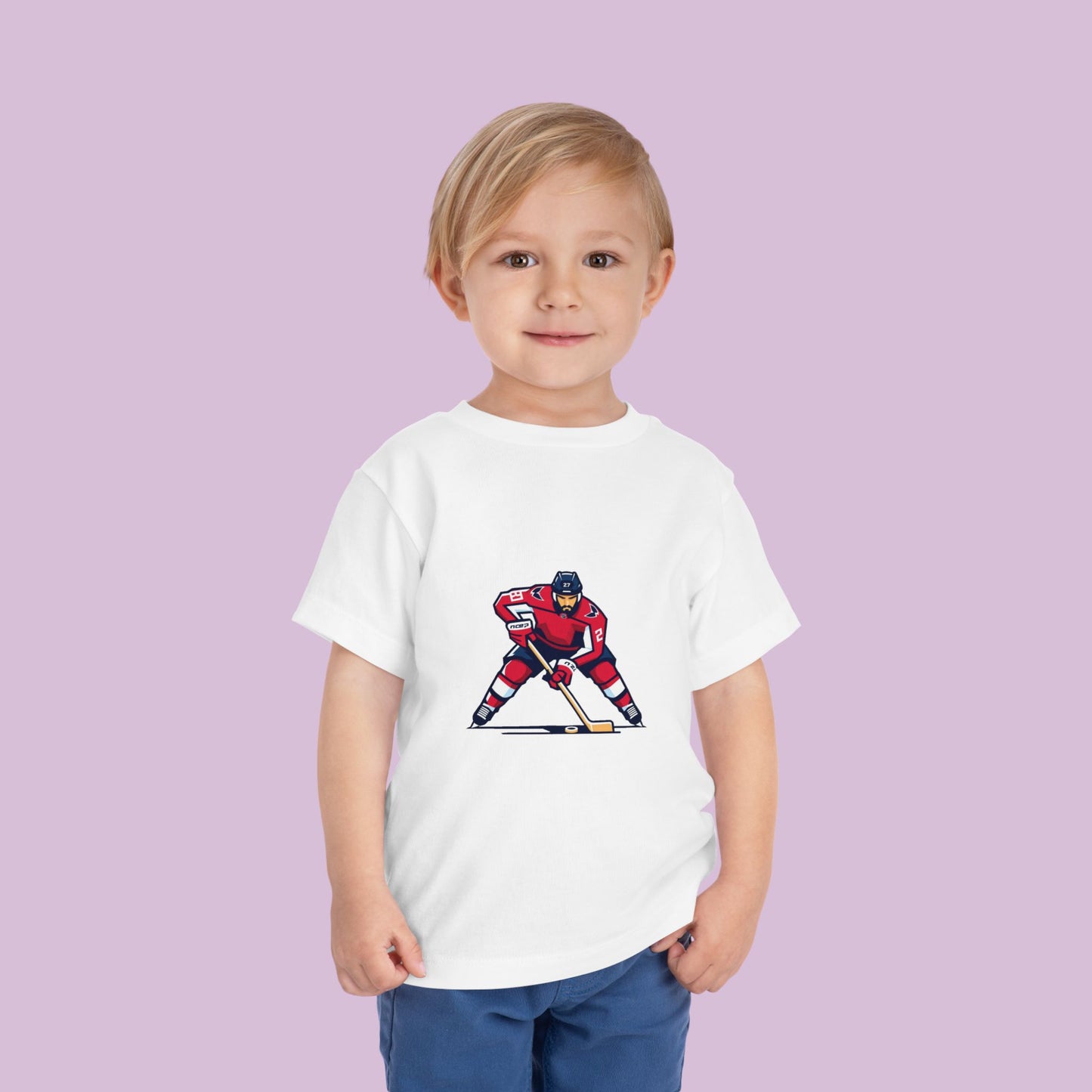 Washington Hockey Player Toddler Tee