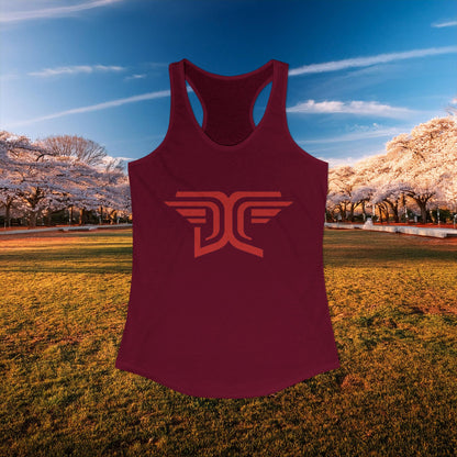 Winged DC Women's Racerback Tank