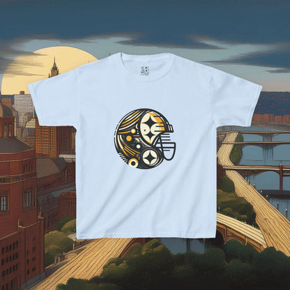 Pittsburgh Football Crest Kids Tee