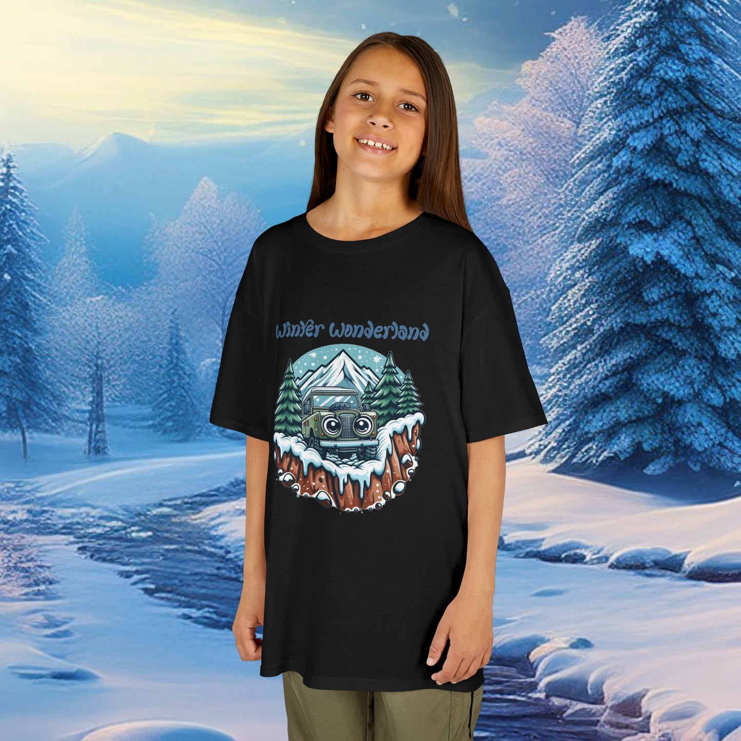 Winter Wonderland Off-road Kids Tee