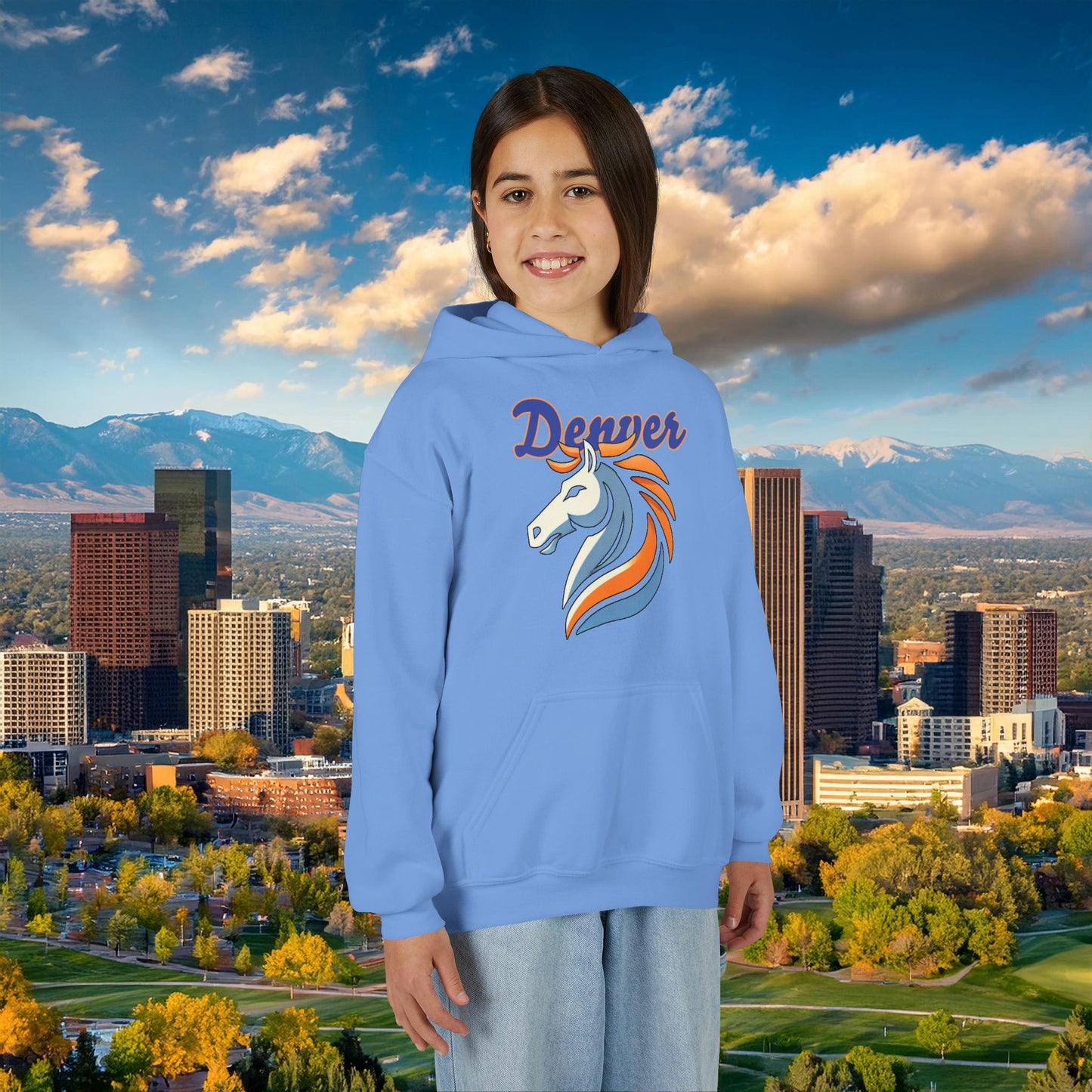 Bronco Youth Hoodie
