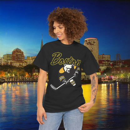 Boston Hockey Bear Tee