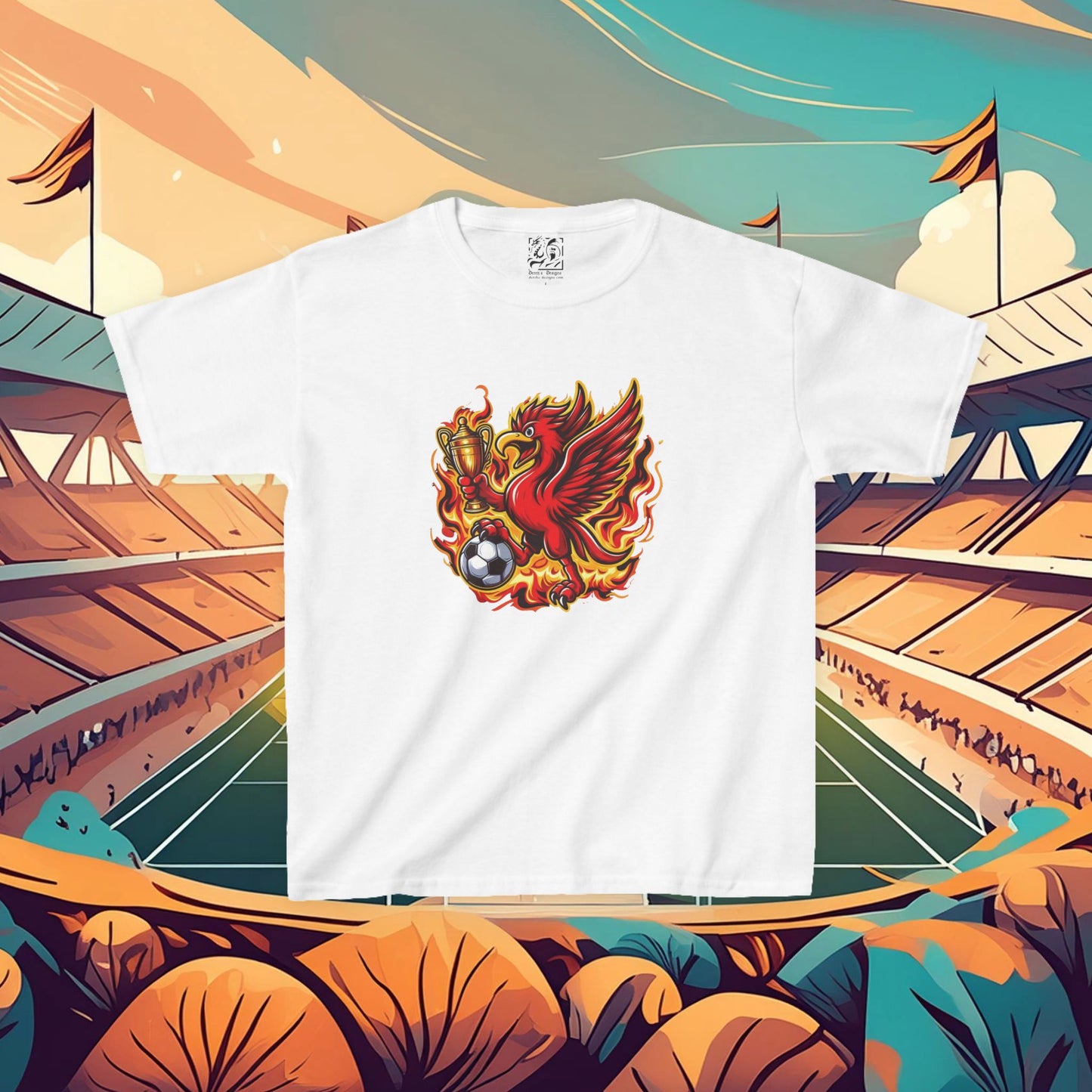 Liverpool Flames Kids Tee