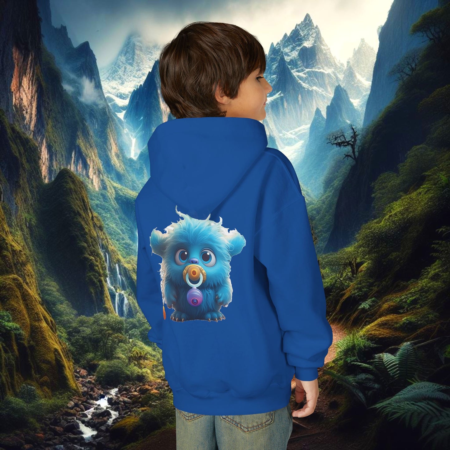 Baby Monster Youth Hoodie