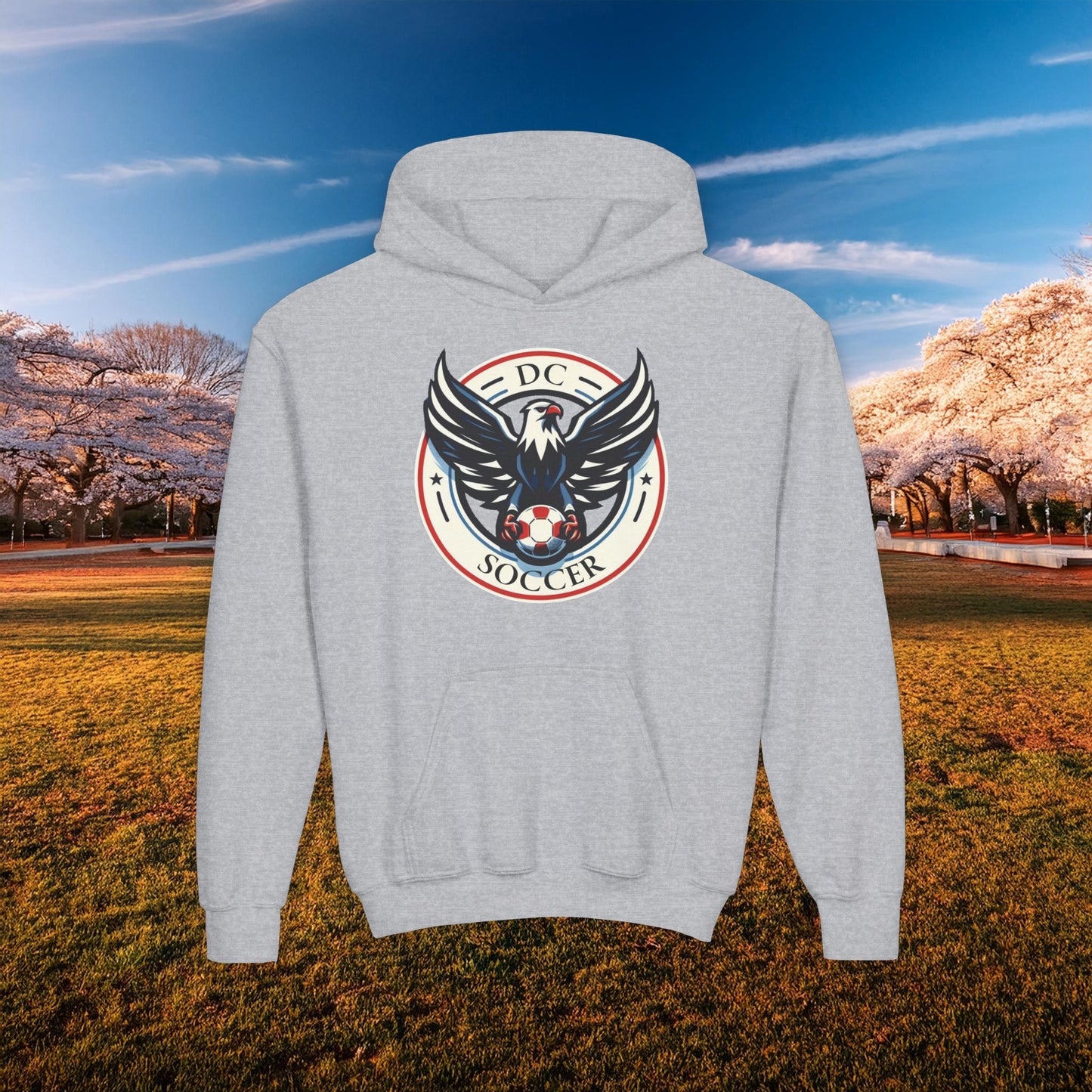 DC United Logo Youth Hoodie