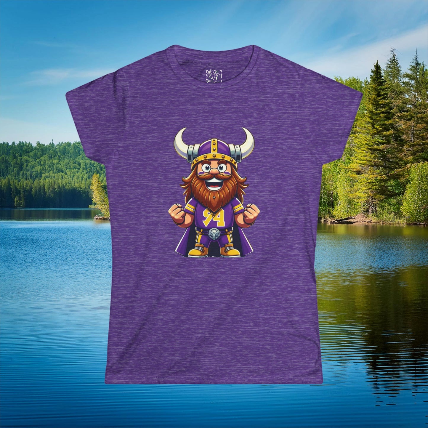 Minnesota Football Fan Women's Softstyle Tee