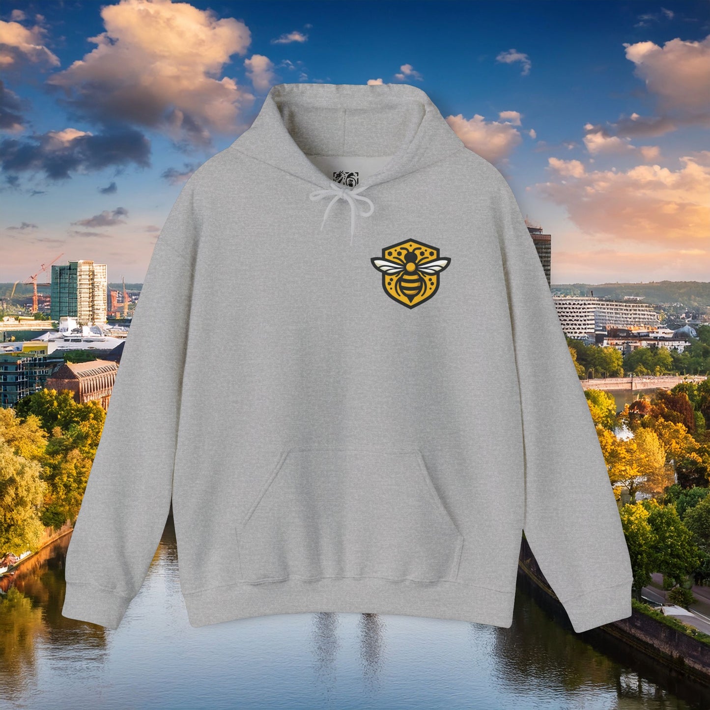 Dortmund Honeycomb Graffiti Hoodie