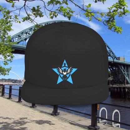 Newcastle United Blue Star Mags Flat Bill Snapback