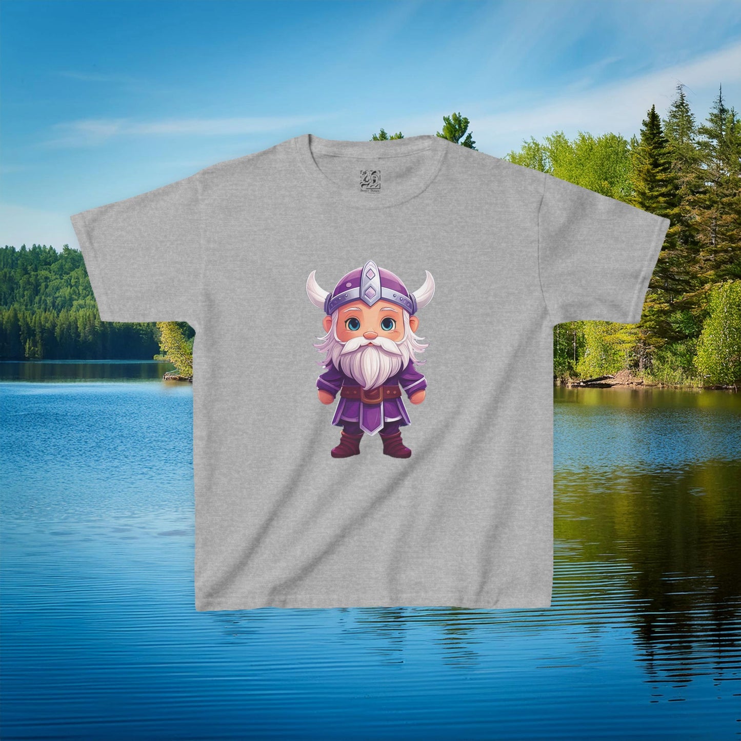 Purple Viking Kids Tee