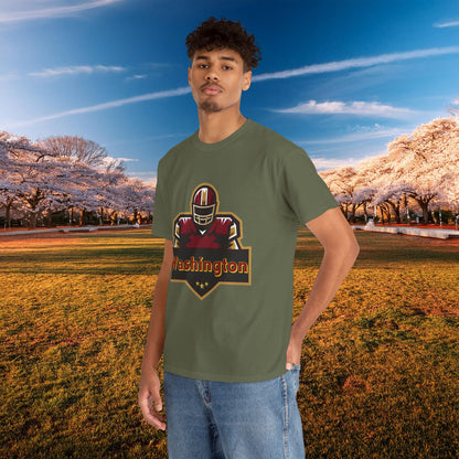 Washington Football Player Logo Tee