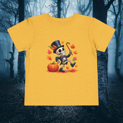 Snazzy Skeleton Toddler Tee