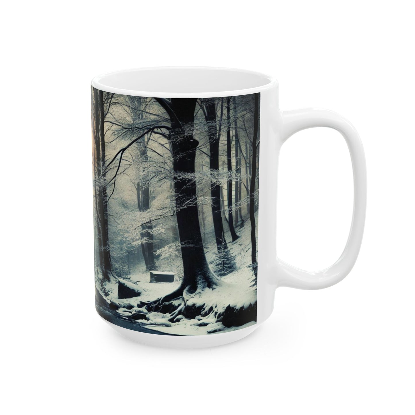 Winter Woods Ceramic Mugs (11oz\15oz)