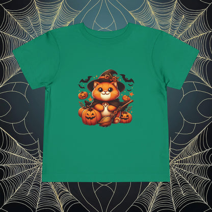 Halloween Cat Toddler Tee