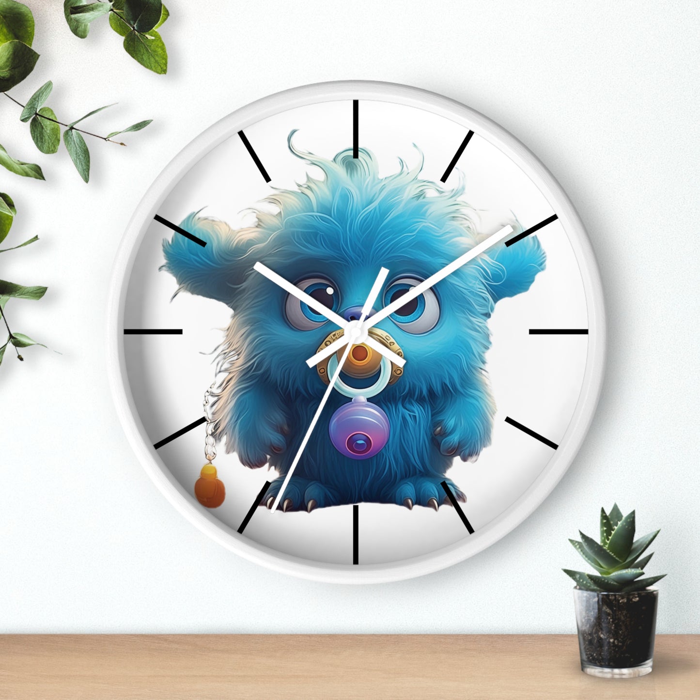 Baby Monster Wall Clock