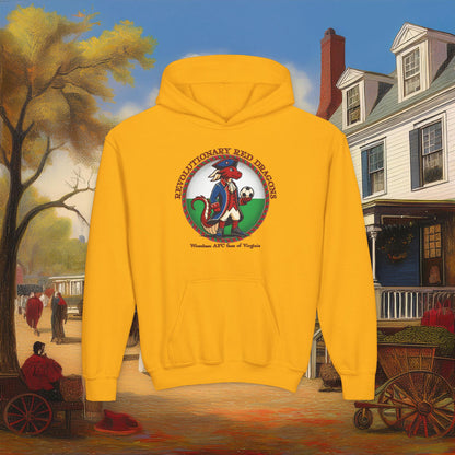 Little Revolutionary Red Dragons Youth Hoodie