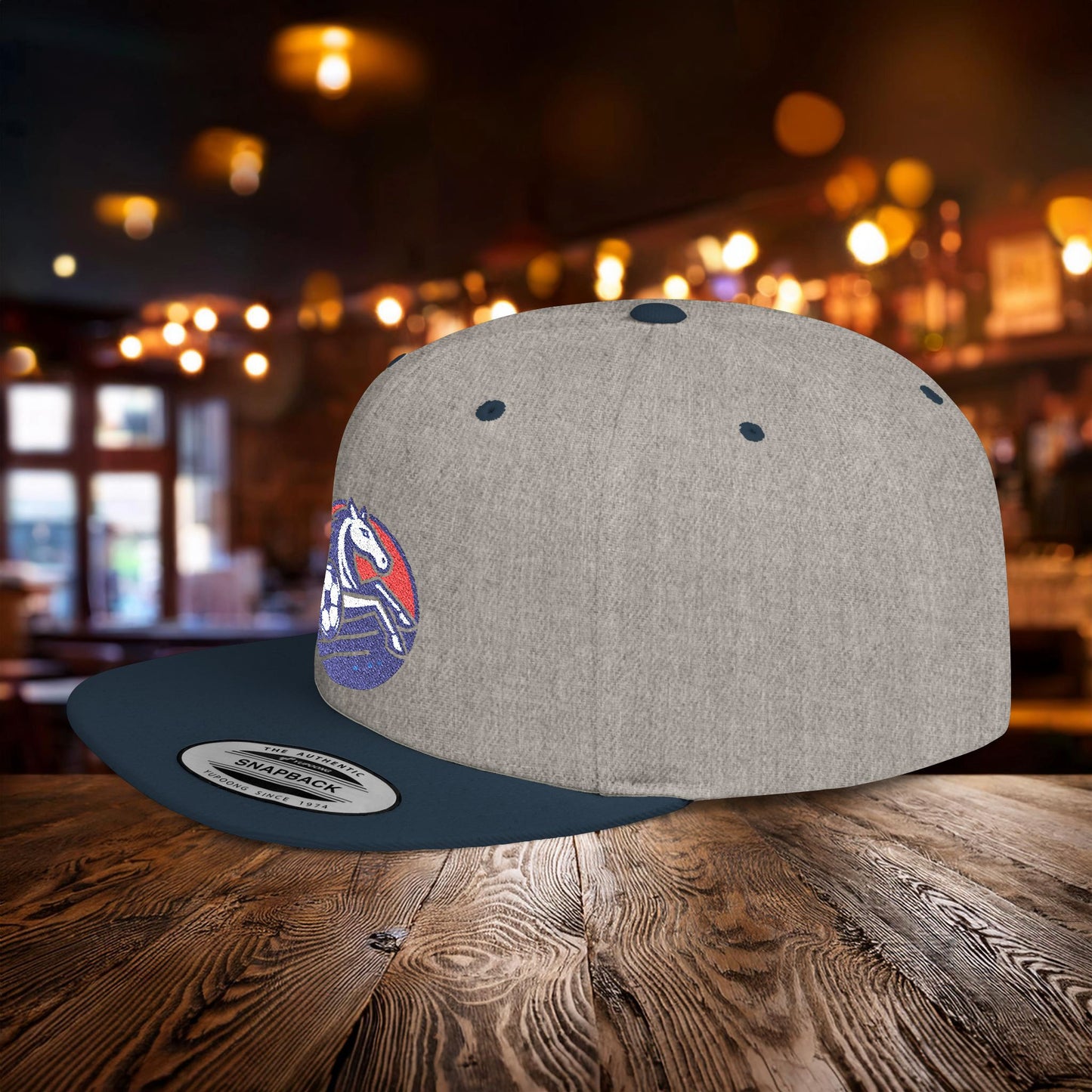 Ipswich Horse Flat Bill Snapback