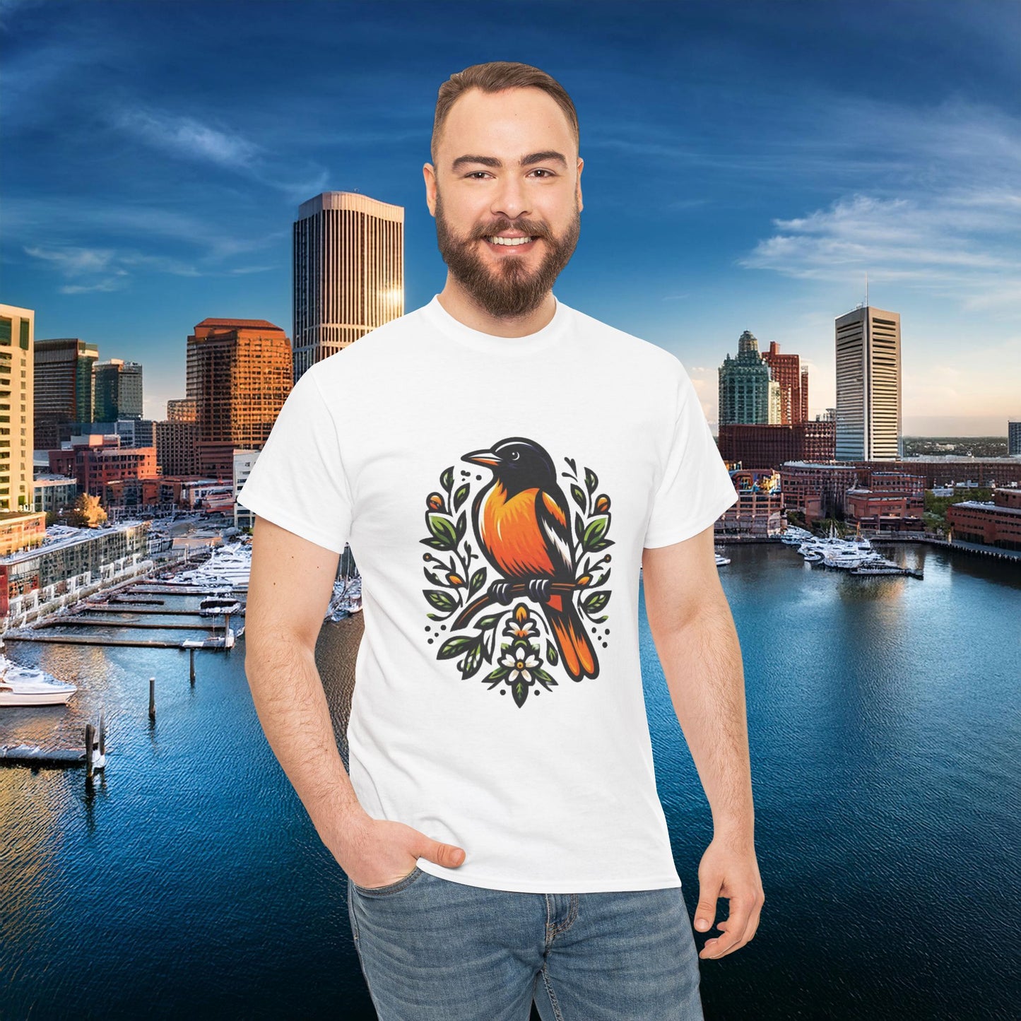 Baltimore Baseball Branch Tee