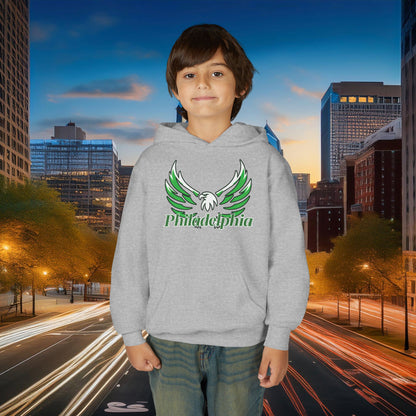 Philadelphia Eagle Logo Youth Hoodie