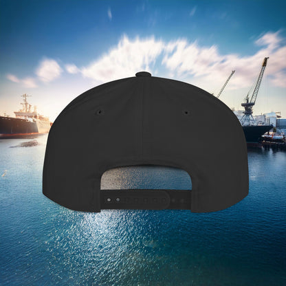 Anchor Flat Bill Snapback