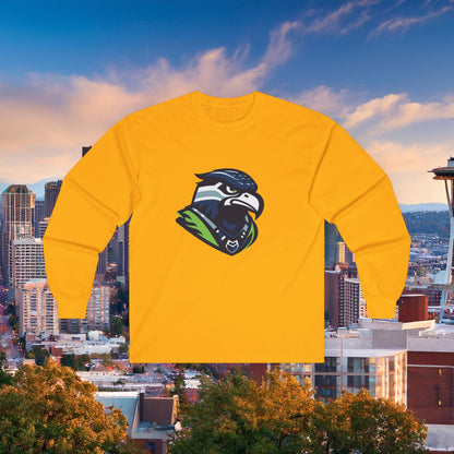 Seattle Football Crest Long Sleeve Tee