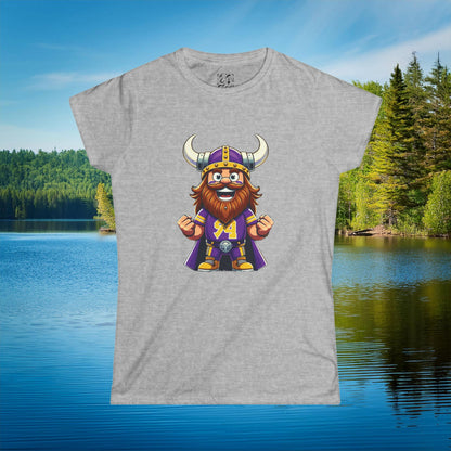 Minnesota Football Fan Women's Softstyle Tee