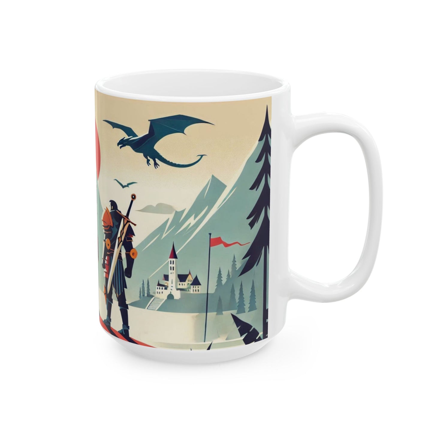 Frostback Mountains Ceramic Mugs (11oz\15oz)