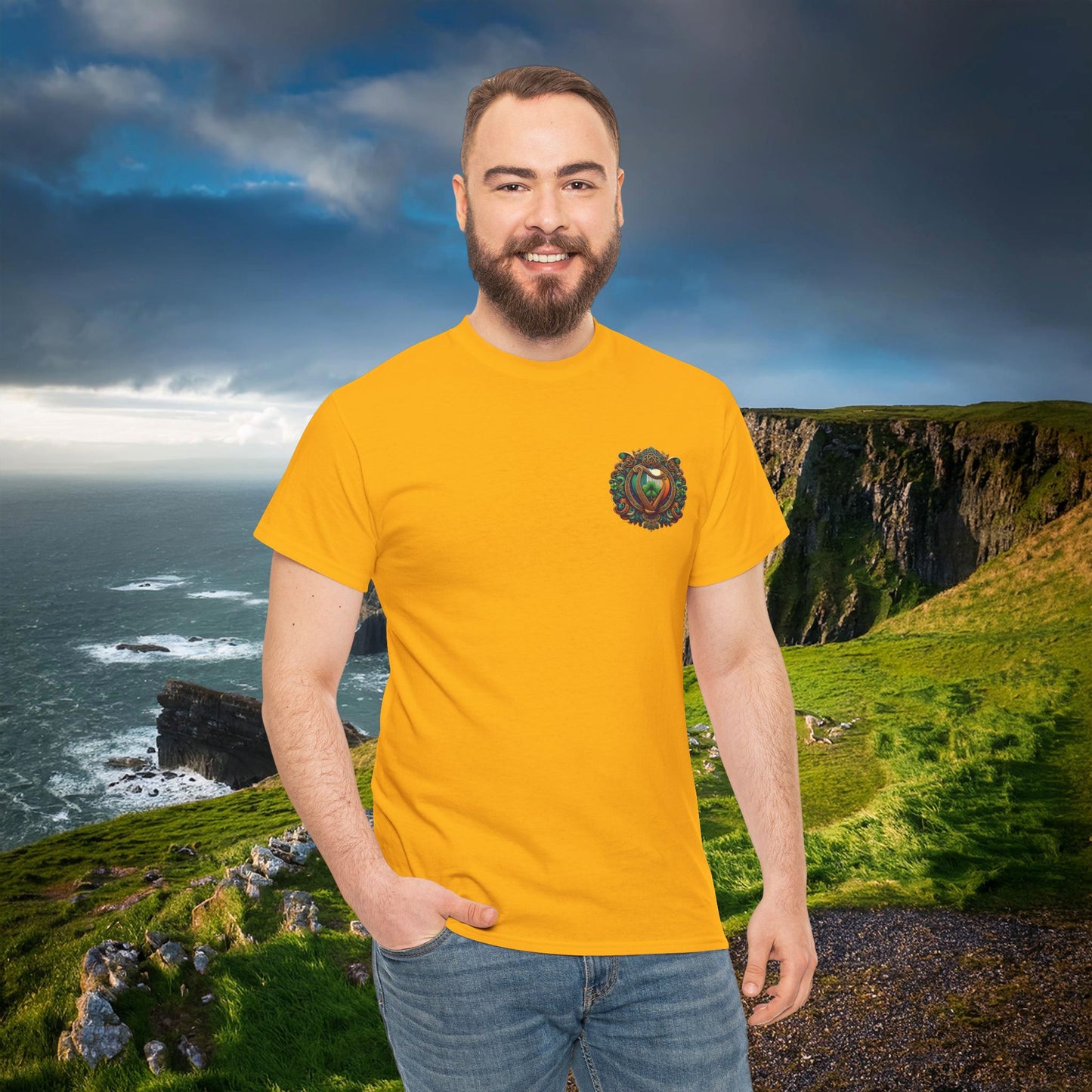 Ireland Harp Crest Tee