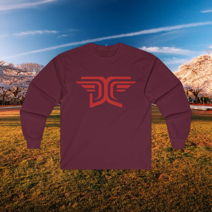 Winged DC Long Sleeve Tee