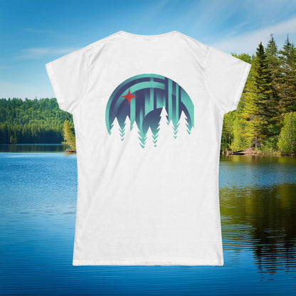 Minnesota Polar Lights Women's Softstyle Tee