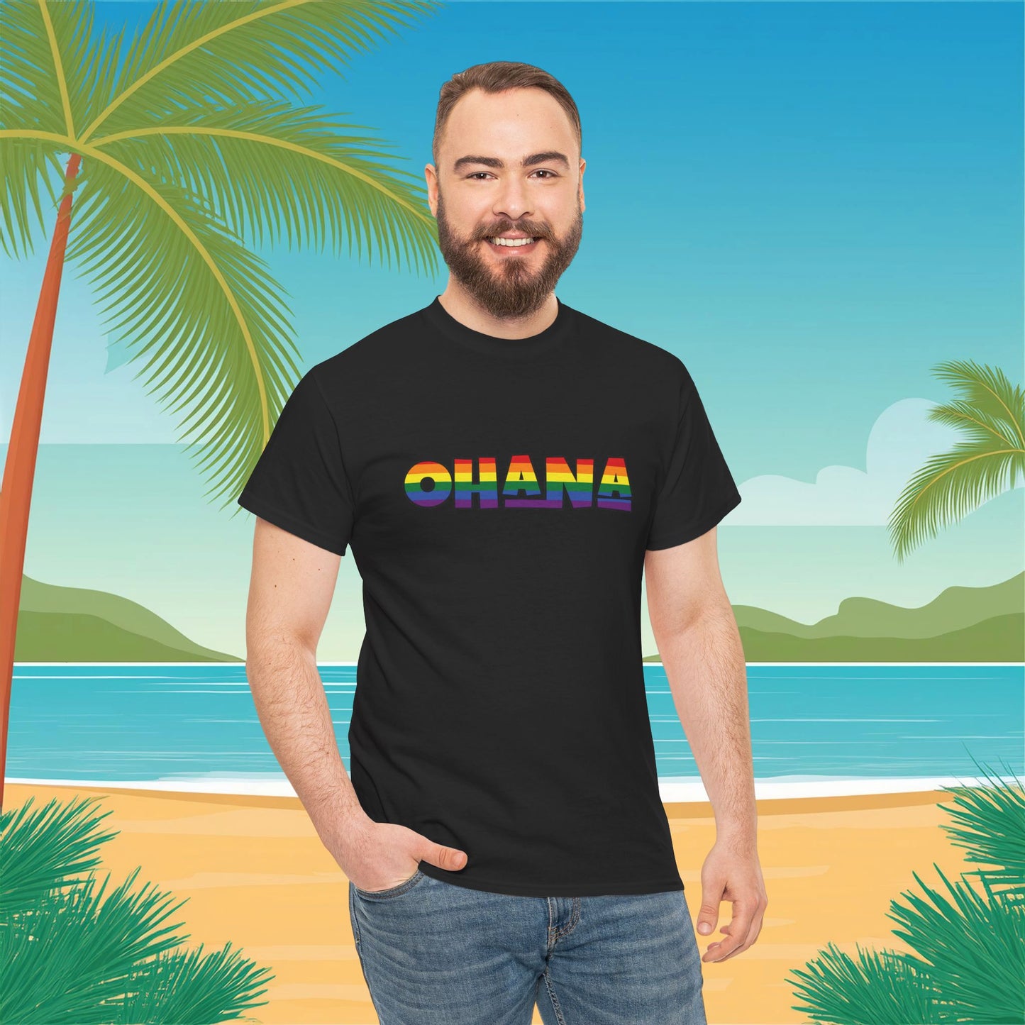 Rainbow Ohana Tee