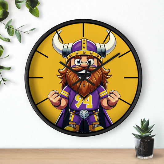 Minnesota Football Fan Wall Clock