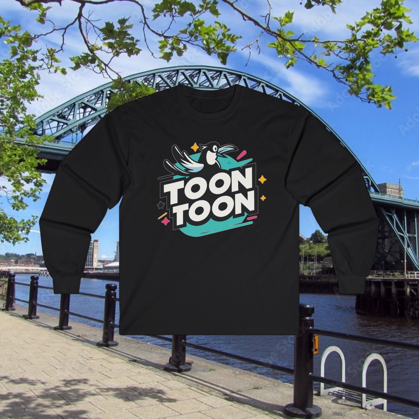 Newcastle United Toon Toon Long Sleeve Tee