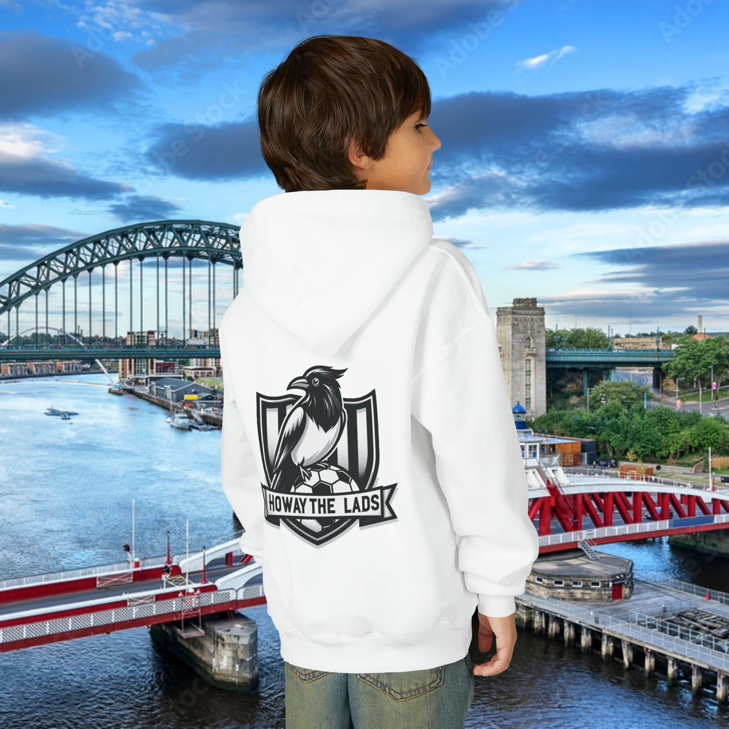 Newcastle United Howay the Lads Youth Hoodie