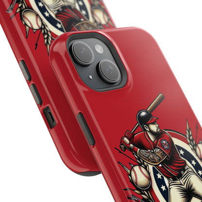 Washington Baseball At Bat Impact-Resistant Cases