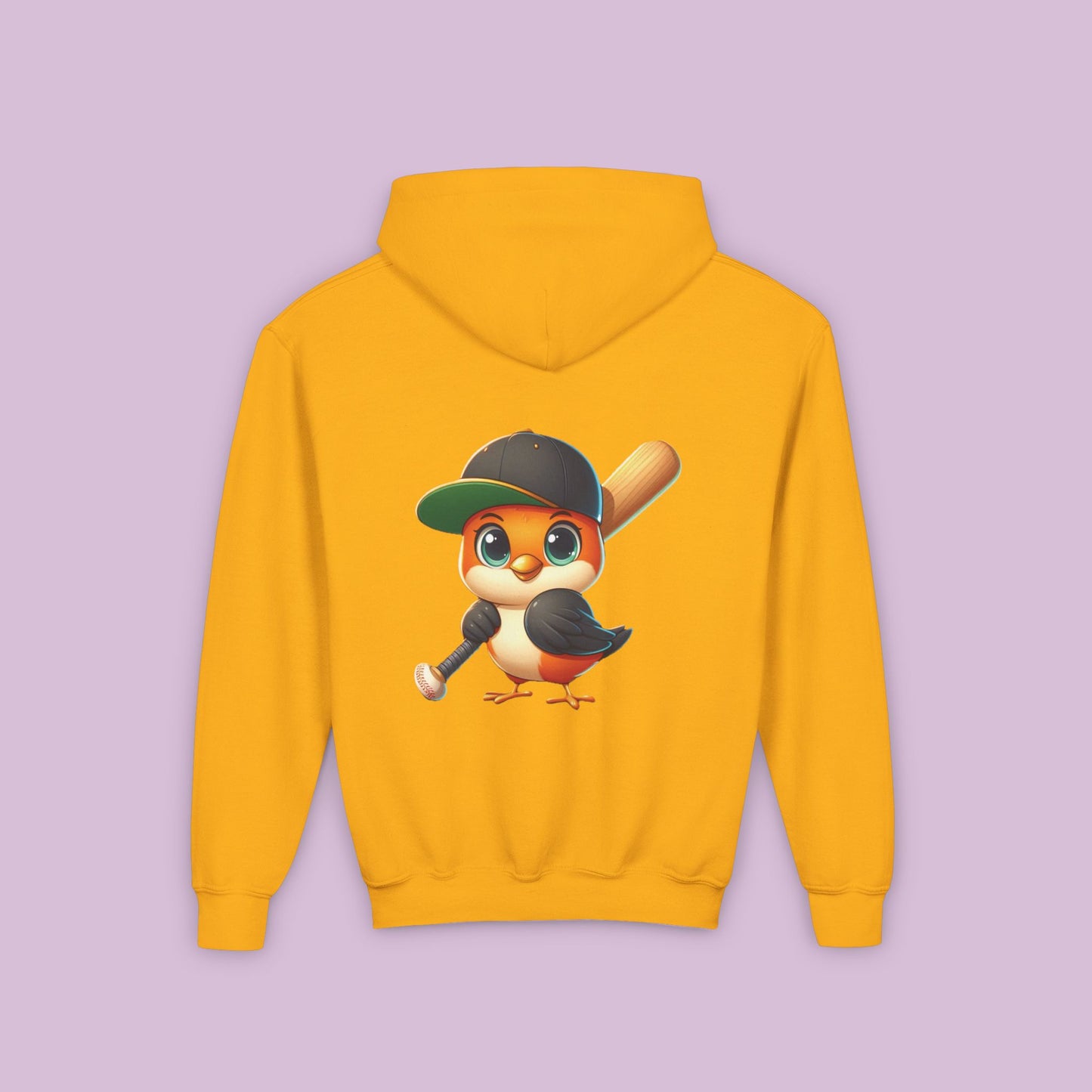 Baltimore Baseball Little Oriole Youth Hoodie