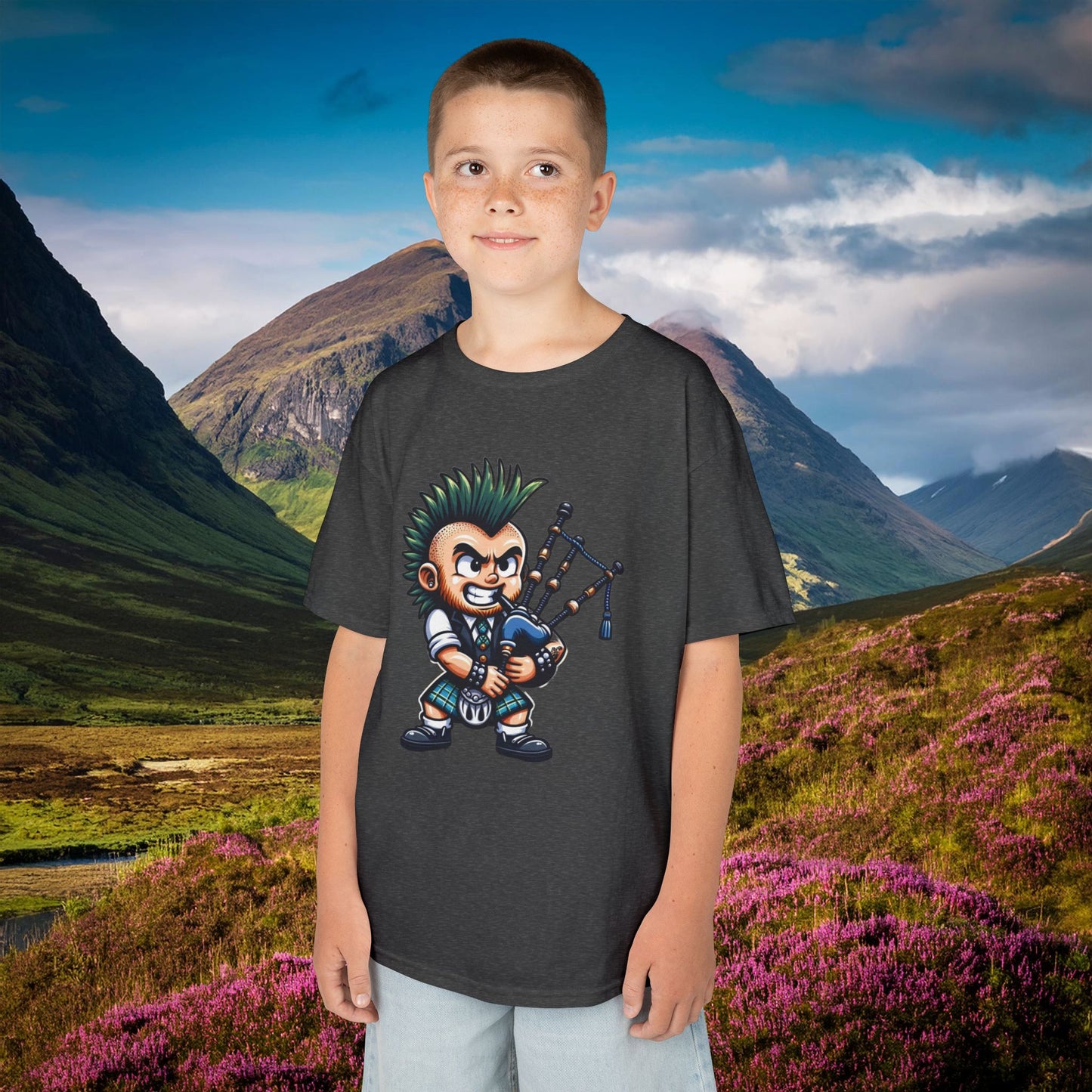 Scottish Punk Rock Kids Tee