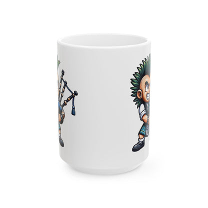 Scottish Punk Ceramic Mugs (11oz\15oz)